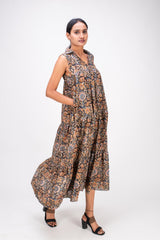 451-123 White Lotus "Opal" women's Sleeveless Dress