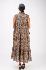 451-123 White Lotus "Opal" women's Sleeveless Dress