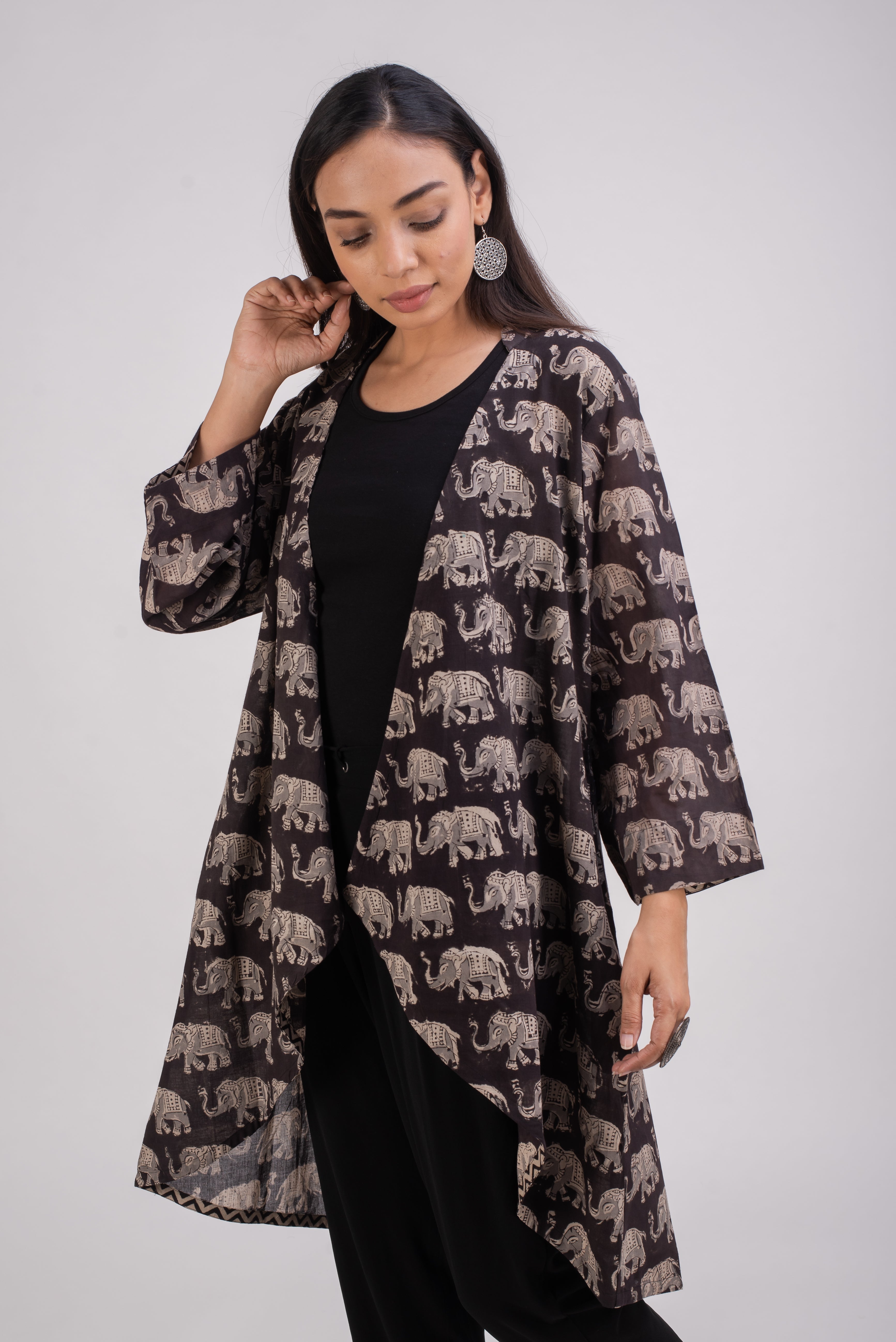 513 111 Whitelotus Su Women s coat Kimono