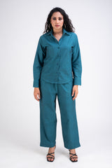 580-pB Whitelotus Women's Pants"parrot co-ords"