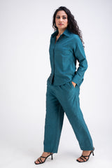 580-pB Whitelotus Women's Pants"parrot co-ords"