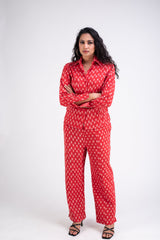 580- 321 Whitelotus Women's Pants"parrot co-ords"