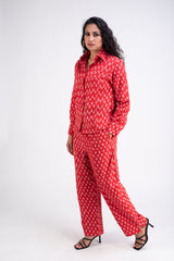 580- 321 Whitelotus Women's Pants"parrot co-ords"