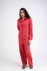 580- 321 Whitelotus Women's Pants"parrot co-ords"