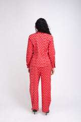 580- 321 Whitelotus Women's Pants"parrot co-ords"