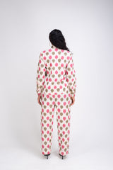 580- 321 Whitelotus Women's Pants"parrot co-ords"