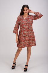 549-146 White Lotus "Swan" Women's Layered Dress