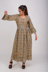 550-138 Whitelotus "Venus" Women's Maxi Dress