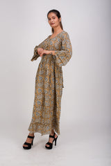550-138 Whitelotus "Venus" Women's Maxi Dress