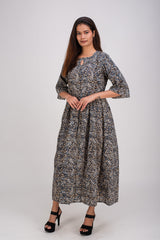 531-141 White Lotus "Tina" Women's long Maxi Dress