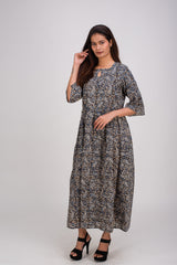 531-141 White Lotus "Tina" Women's long Maxi Dress