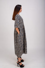 531-141 White Lotus "Tina" Women's long Maxi Dress