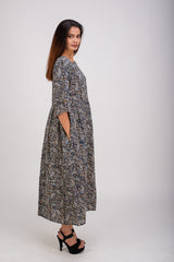 531-141 White Lotus "Tina" Women's long Maxi Dress