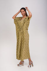529-147 Whitelotus "Toni" Kaftan maxi Women's Dress