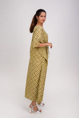 529-147 Whitelotus "Toni" Kaftan maxi Women's Dress