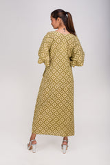 529-147 Whitelotus "Toni" Kaftan maxi Women's Dress