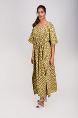 529-147 Whitelotus "Toni" Kaftan maxi Women's Dress
