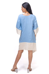 417-163 White Lotus "Shinny" Women's Dress