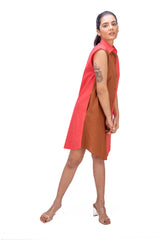 598-158 White Lotus "Tori" Women's Sleeveless Brigit shirt