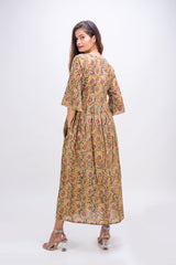 531-103 White Lotus "Tina" Women's long Dress