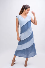 559-400 White Lotus "Jasmine" women's Maxi dress