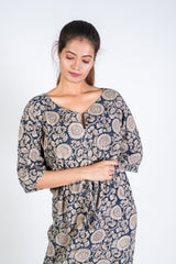 529-119 Whitelotus "Toni" kaftan maxi Women's Dress