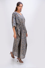 529-112 Whitelotus "Toni" kaftan maxi Women's Dress