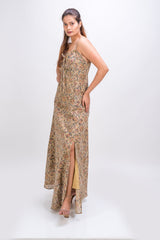 537-130 "Megan" Women's long Maxi Dress