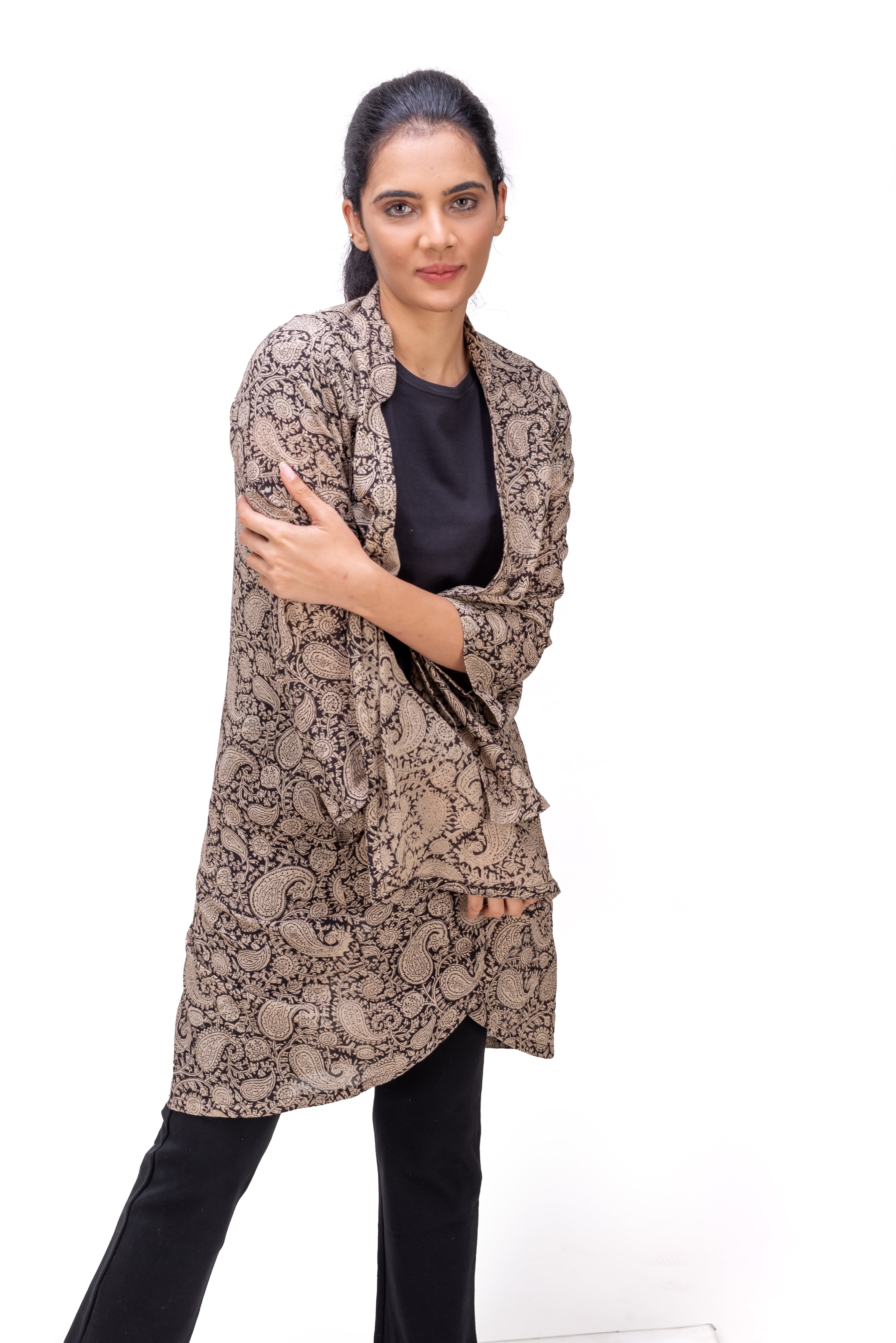 513-117 Whitelotus "Kimono" Women's coat