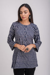 502-301 Gale Ikat Tunic