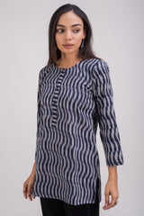 502-301 Gale Ikat Tunic
