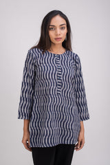 502-301 Gale Ikat Tunic