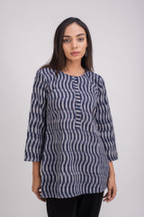 502-301 Gale Ikat Tunic