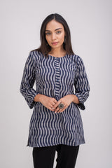 502-301 Gale Ikat Tunic