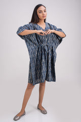 510-108 Whitelotus "Sony" kaftan knee length Women's Dress