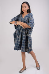 510-108 Whitelotus "Sony" kaftan knee length Women's Dress