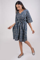 510-108 Whitelotus "Sony" kaftan knee length Women's Dress