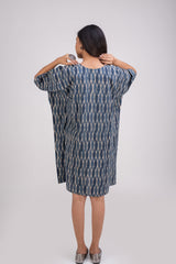 510-108 Whitelotus "Sony" kaftan knee length Women's Dress
