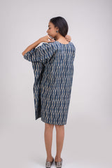 510-108 Whitelotus "Sony" kaftan knee length Women's Dress