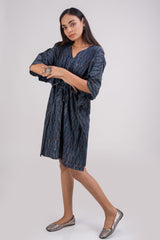 510-109 Whitelotus "Sony" kaftan knee length Women's Dress