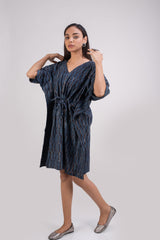 510-109 Whitelotus "Sony" kaftan knee length Women's Dress