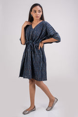510-109 Whitelotus "Sony" kaftan knee length Women's Dress