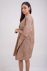 510-107 Whitelotus "Sony" kaftan knee length Women's Dress