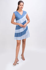 560-400  White Lotus "Veronica" women's Midi dress